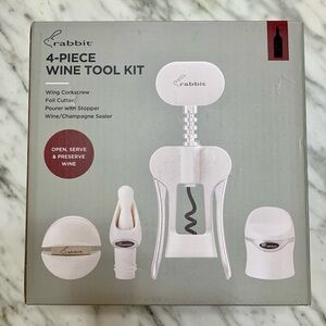 Rabbit, 4-Piece Wine Tool Kit